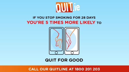 Today 14th of February marks #NationalNoSmokingDay in Ireland. Smoking leads to many health-related problems. Visit the link below to find out more tips to help you quit smoking: quit.hse.ie/apps/startplan… @louthcoco @LouthLocalDev @LouthPPN @LouthLibraries