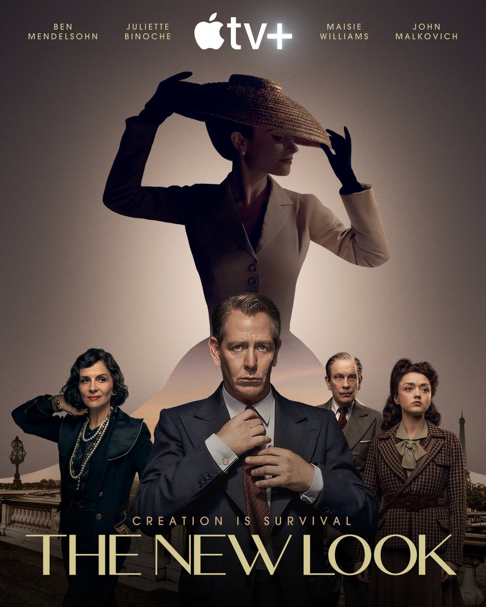 Drama unfolds.
Launching today, February 14, 2024, on @AppleTV, #TheNewLook features Ben Mendelsohn as Christian Dior and Juliette Binoche as Coco Chanel. Dive into the first three episodes of this highly anticipated drama by Todd A. Kessler on.dior.com/the-new-look-s….