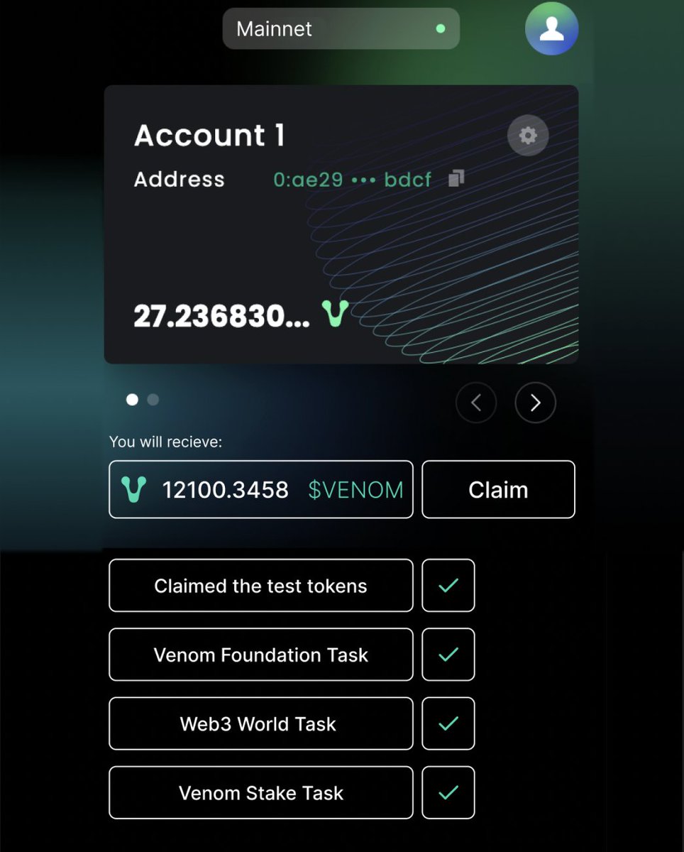 Last chance to secure a CONFIRMED $VENOM airdrop!

Cost: FREE
Time: 10 min
Potential: $25k

Dive into step-by-step video guide🧵👇