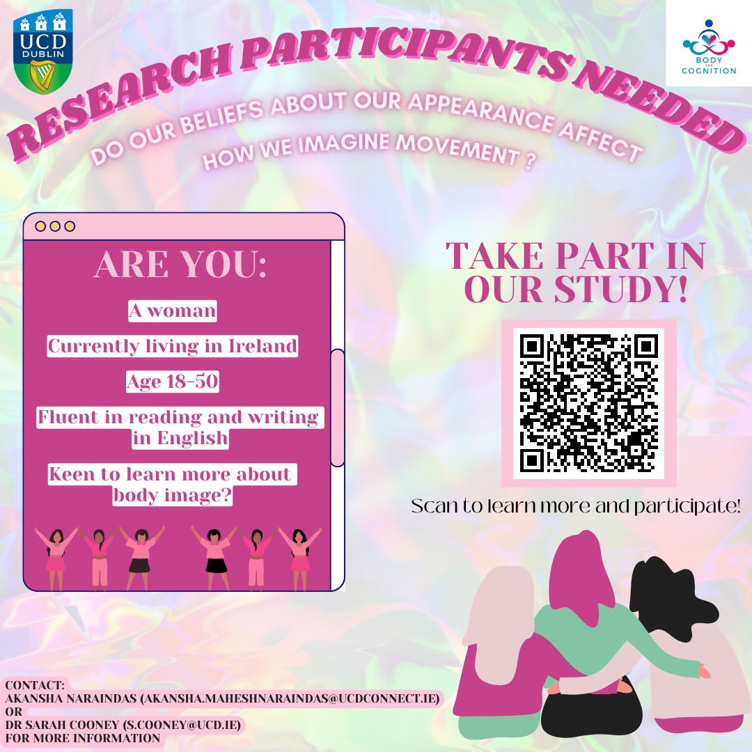 🔔reminder to anyone eligible who has not yet got the chance to participate in @02_akansha’s ongoing study-were still recruiting participants!💛 link to survey: run.pavlovia.org/pavlovia/surve… #irishresearch @UCD_Research
