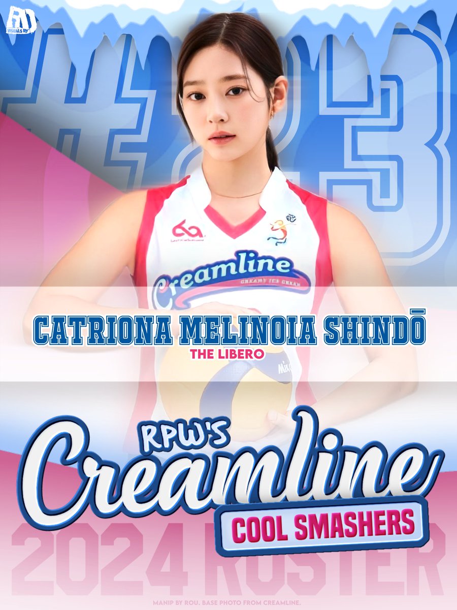 RPWSMASHERS's tweet image. ㅤ
ㅤ
    ◒  𝘕𝘖𝘞 𝘐𝘕𝘛𝘙𝘖𝘋𝘜𝘊𝘐𝘕𝘎 [...]
    CreamI!ne CooI Smashers
    𝗧𝗵𝗲 𝟮𝟬𝟮𝟰 𝗔𝗙𝗖 𝗟𝗶𝗻𝗲𝘂𝗽

    Catriona Melinoia Shindō, #23
    𝘛𝘩𝘦 𝘓𝘪𝘣𝘦𝘳𝘰
ㅤ
ㅤ