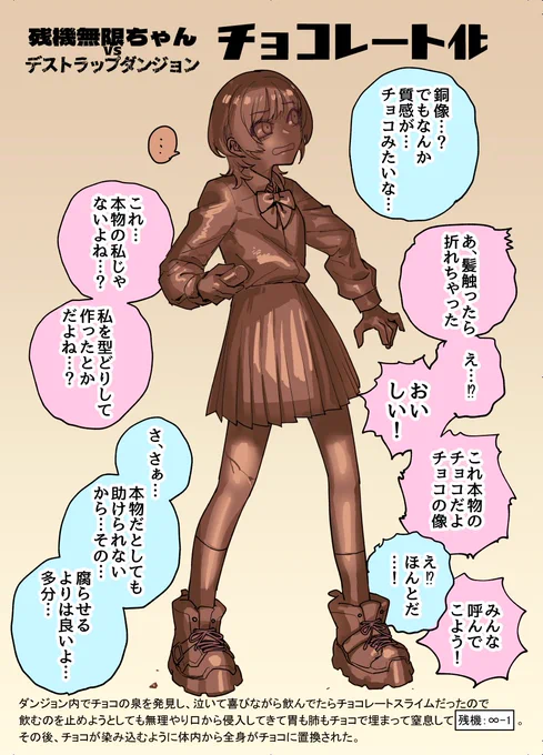 残機無限ちゃんチョコ