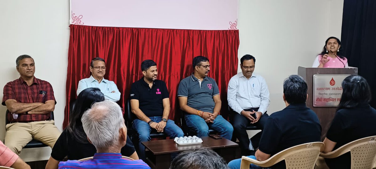jkbbpune's tweet photo. One more feather in the cap!!
#JankalyanBloodBank recently launched one more automatic component extractor... The most advanced technology for component separation used globally. Under CSR activity of renowned IT Company T SYSTEMS who recently handed over the machine.
#JKBC https://t.co/mpShDLxYzd