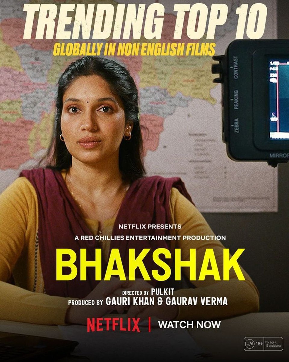 🙏🙏🙏 . . . #BhakshakOnNetflix @imsanjaimishra #AdityaSrivastava @saietamhankar @surya_sun1990 @justpulkit @Njyotsana @gaurikhan @_gauravverma @RedChilliesEnt @NetflixIndia