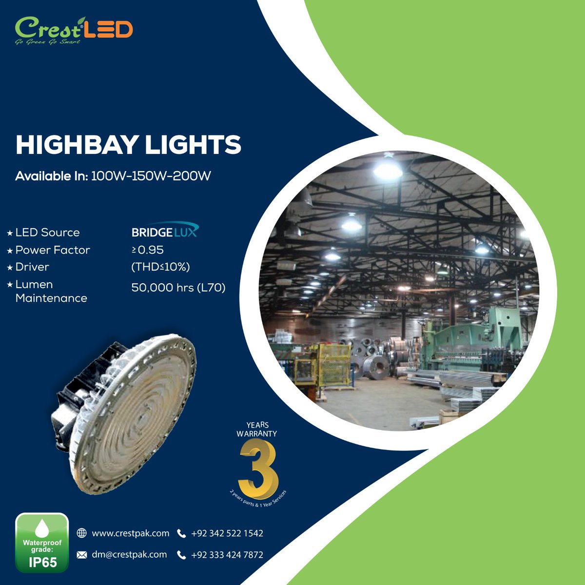 PakCrest's tweet photo. Highbay Lights

Visit our website for more information:https://t.co/SWmXOw8RWc

Contact Us: 03425221542
Email:sales@crestled.com

#FoodGradeHighbayLight
#LeedCertifiedHighbayLight #highbaylight
#HighPowerBackupLight
#LEDLightsManufacturer #crestled
#crestpak #ecrestsoft https://t.co/PXr4oEHMQQ