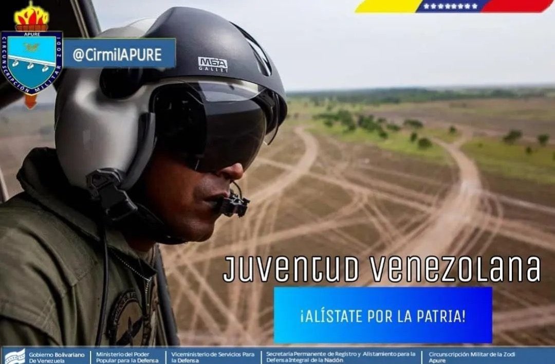 cirmilAPURE's tweet photo. Joven venezolano #AlístatePorVenezuela si tienes entre 18 a 30 años ven y  forma parte de nuestra Fuerza Armada Nacional Bolivariana, Acércate a la  Unidad Militar 📢¡ALÍSTATE! https://t.co/7xEG9rwE3M