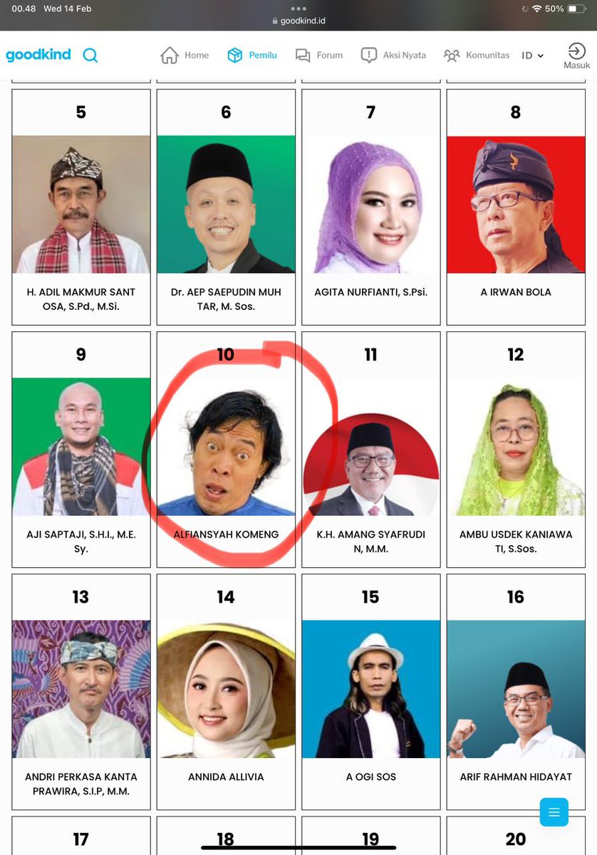 Strategi politik ter the best tahun ini. DPD jabar No.10 Salut.