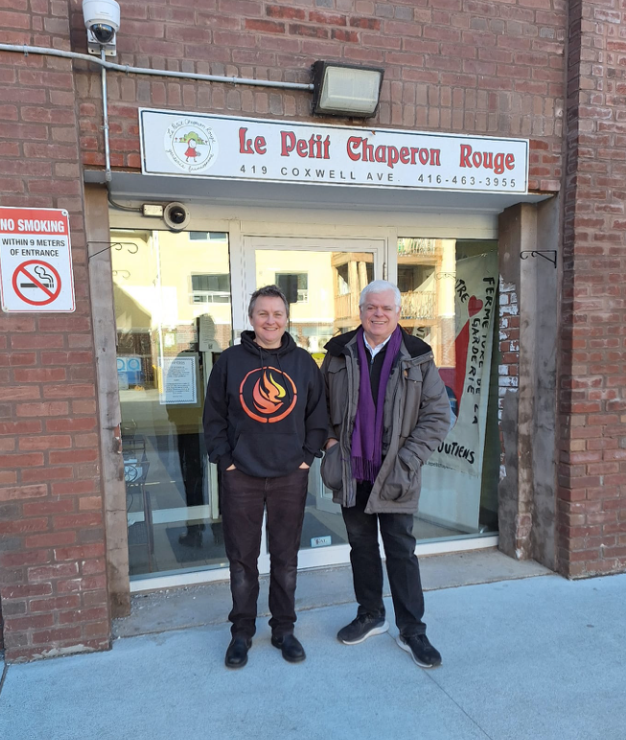 Thanks to <a href="/Peter_Tabuns/">Peter Tabuns @petertabuns.bsky.social</a> for the ongoing support as parents and educators continue to work together to save the Coxwell location of Le Petit Chaperon Rouge. The second largest French language daycare in the city of Toronto. 
#onted #ontpoli #francophonie 
<a href="/tammy_hinsche/">TAMMY HINSCHE</a>