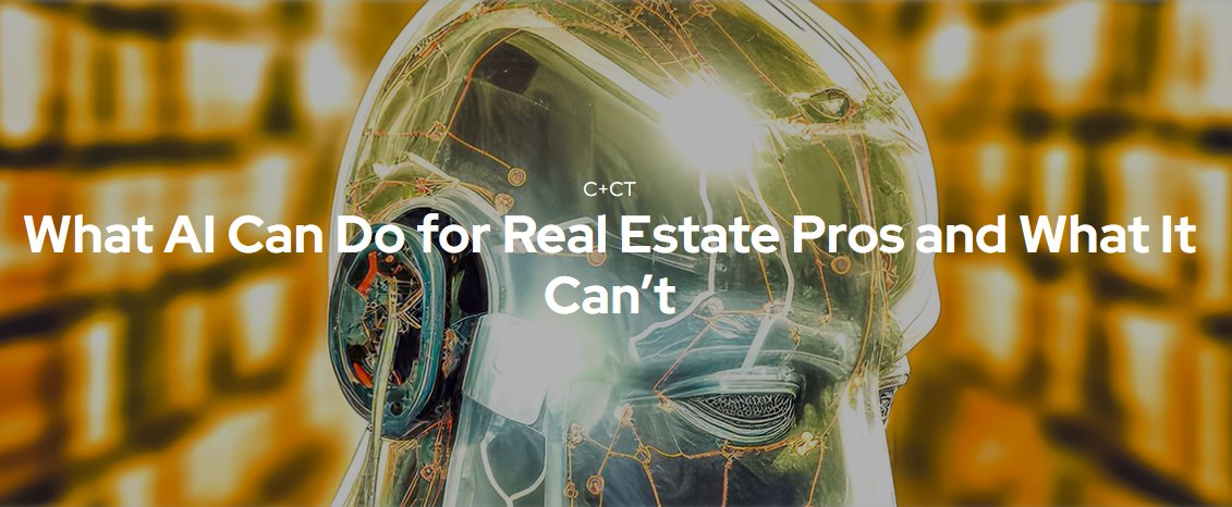 It was good to chat Real Estate + AI with Joel Groover for <a href="/ICSC/">ICSC</a>'s article, along with @GreggKatzCRE -- Read the article (no paywall) here... icsc.com/news-and-views…