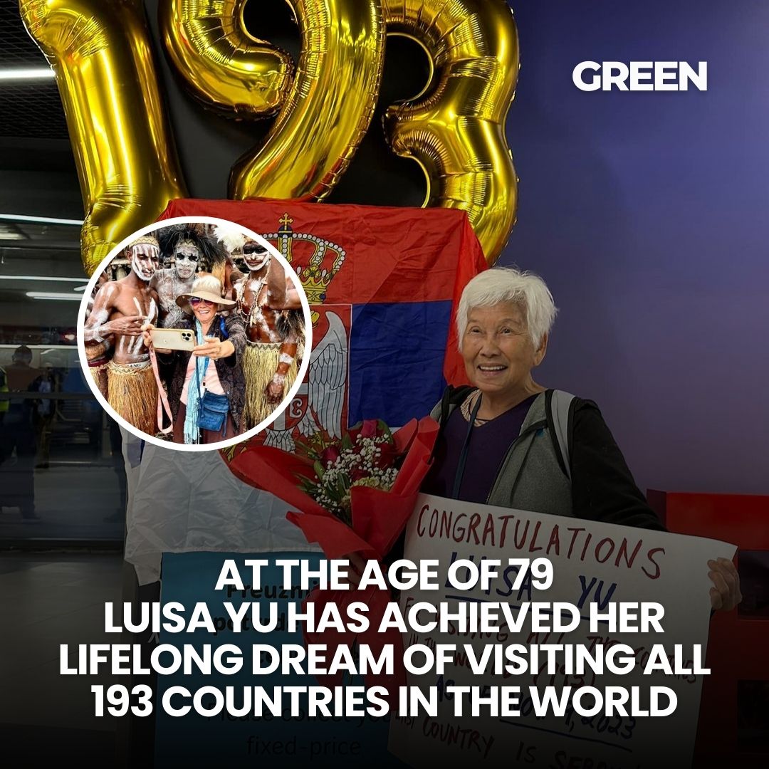 Explorgreen's tweet photo. Meet Luisa Yu, the 79-year-old Filipino woman who traveled the world and learned from its cultures. 🌎✈️

(📷 by Luisa Yu)

#travelgram #wanderlust #inspiration #lifegoals https://t.co/bw8KP1Cbe7