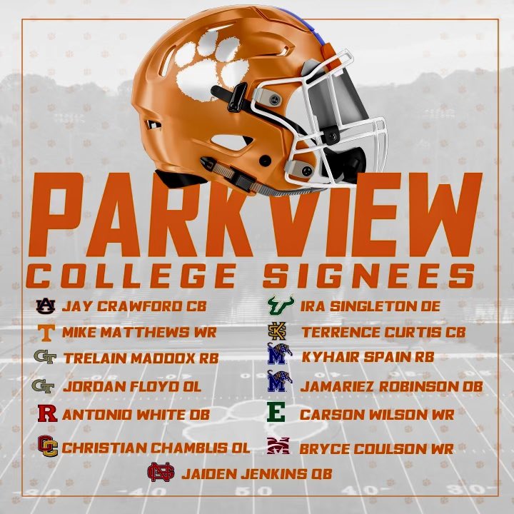 Congratulations to the 2024 signing class!  We are proud of you.