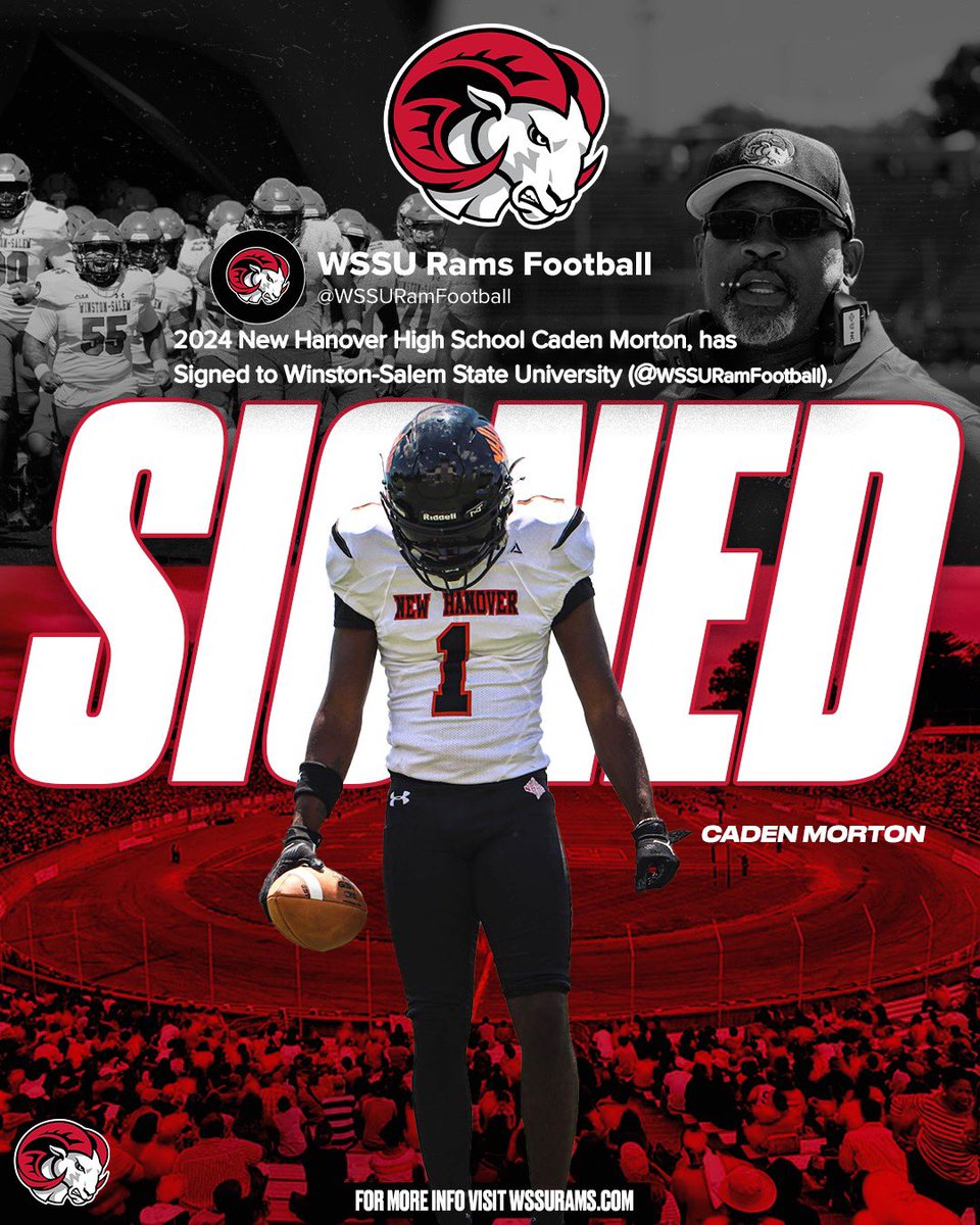 Let’s welcome Caden Morton to the Ramily!