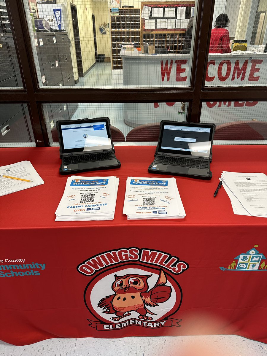 Stephen Bender (@bender_stephen) on Twitter photo Great job Owings Mills ES! Many families have completed the survey so far! <a href="/OwingsMillsES/">Owings Mills ES</a> Great job Owings Mills ES! Many families have completed the survey so far! <a href="/OwingsMillsES/">Owings Mills ES</a>