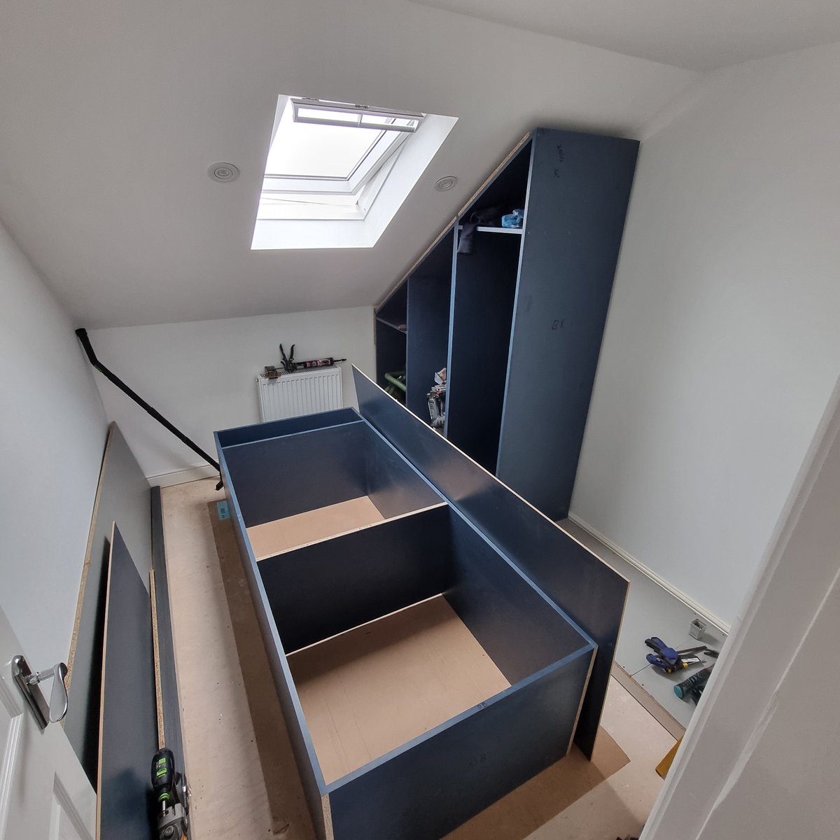 Little blue number going in today 💙