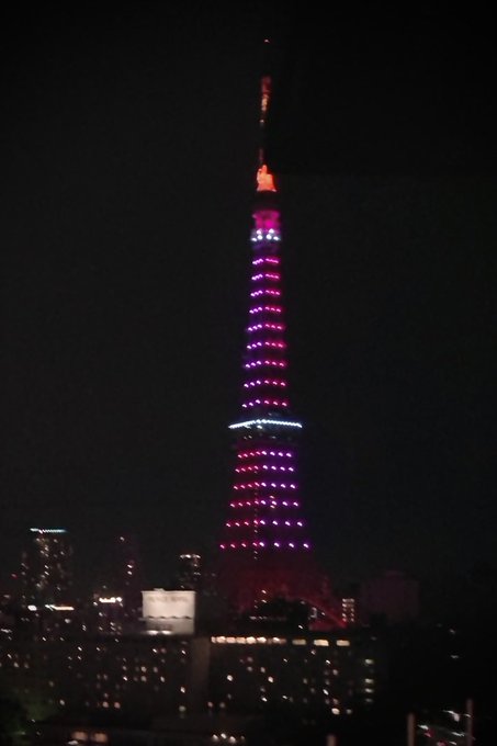 画像あらあらのバレンタイ東京タワー https://t.co/l70OZH1SLw