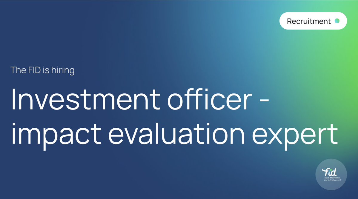 Fonds d’Innovation pour le Développement tweet media