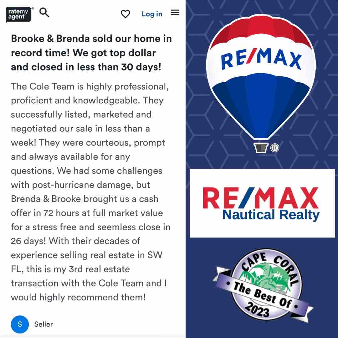 TheColeTeamSWFL's tweet photo. Reviews like this 😍♥️😍
Thank you so much for the love! 
Reviews and referrals are the best compliments we could ask for! 

♥️♥️ If you haven’t left us a review yet, we would be so appreciative! 
Google: https://t.co/gztiRBolhu https://t.co/F7jrzk16P9