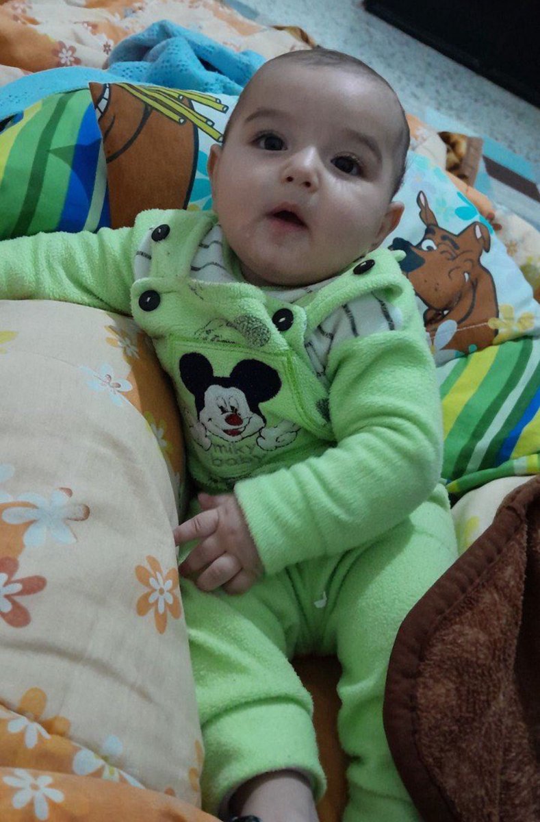 Amir Mohsin, 2 year old from south Lebanon, was martyred by USrael today.
Israel did this. In Lebanon. Baby killers wherever they go.