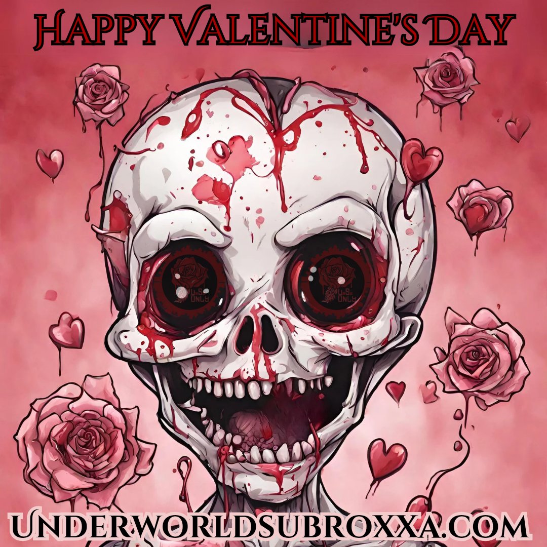 Beneath the moon's watchful eye, Underworld Subroxxa beckons you to indulge in the dark opulence of our romantic offerings, where the love for horror intertwine in a dance of timeless allure. HAPPY VALENTINE'S DAY #XXTREMETEAM #underworldsubroxxa #horroraddicts #horrorshop #vday