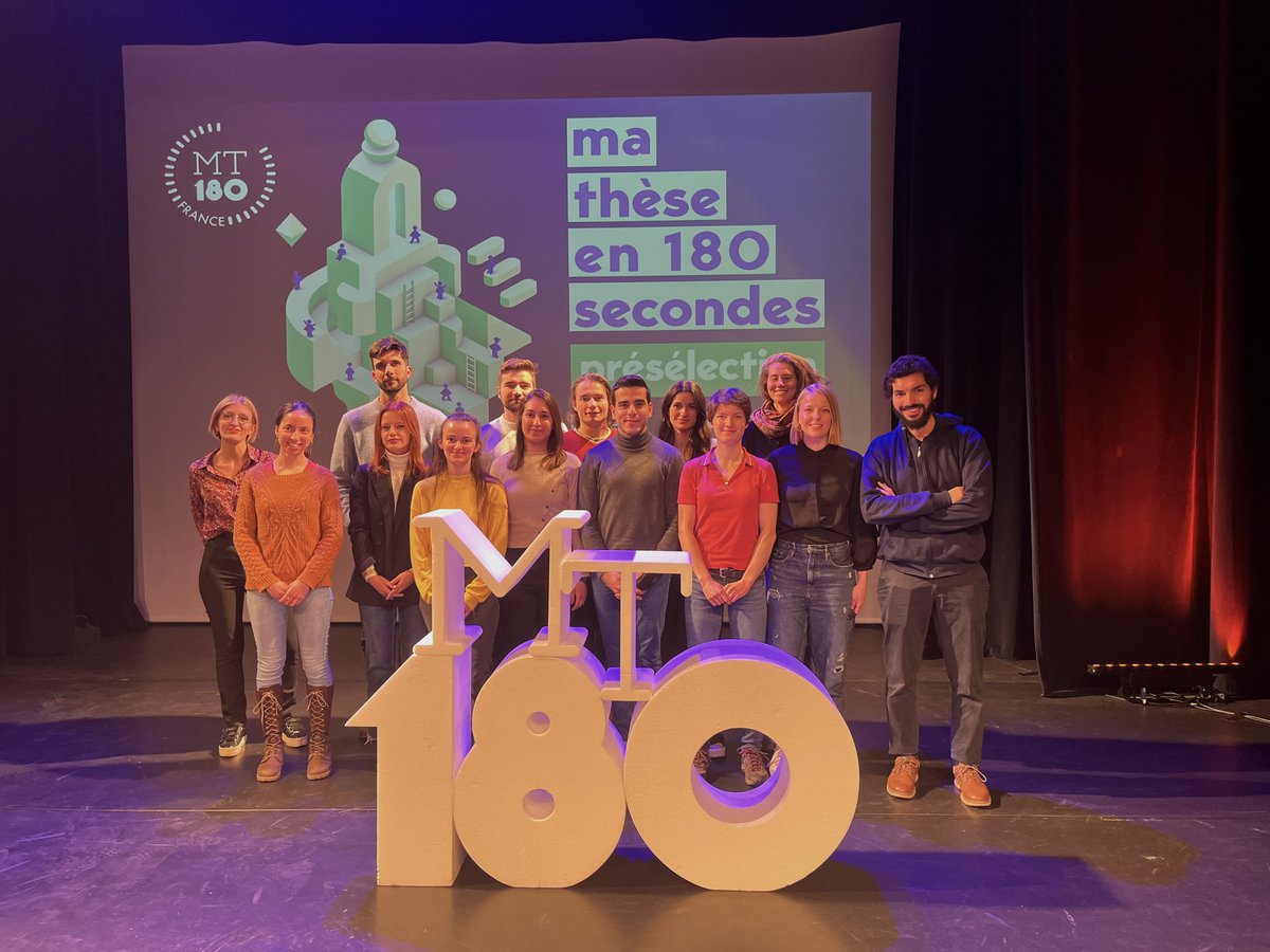 #MT180 // Les 14 finalistes de l’UGA ont été désignés hier après-midi lors de la présélection #MT180Gre ! ✨ Retrouvez-les le 14 mars pour l’étape suivante : la Finale de l'académie de Grenoble qui se déroulera à #Chambéry ! Bonne chance à eux ! 🤞 ➡️ bit.ly/49yUhIJ