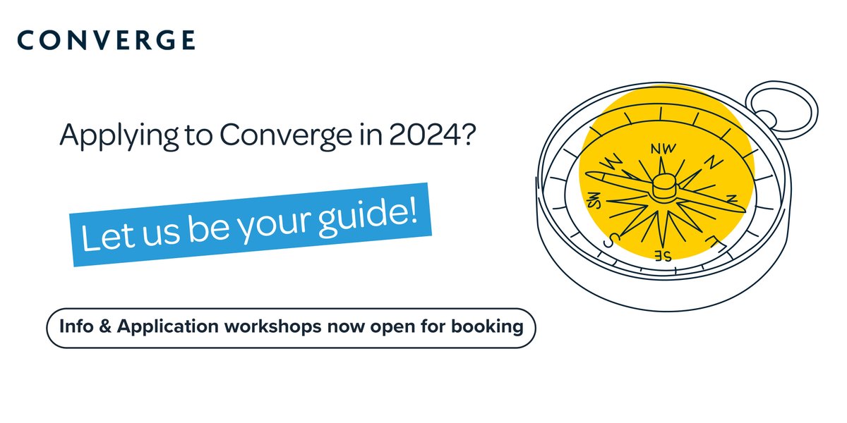 Got a brilliant idea for a business and thinking of applying to Converge? Join our free online session on 20 Feb to find out what our judges look for in a successful proposal and practical hints and tips to help your application fly.  Book your place now:  convergechallenge.com/workshops/