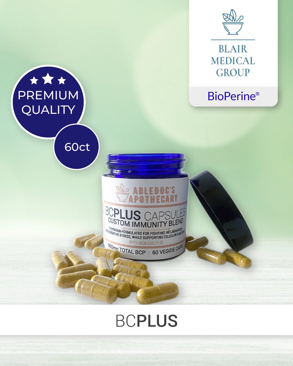 Boost your immunity with Blair Medical Group's BCPlus Immunity Capsules! Packed with turmeric, ginger, black pepper & beta-caryophyllene, it's your ultimate defense. Get a special discount, download the Efixii Uplift app: …orefixii-production.azurewebsites.net/api/WebLinkToT… 💪🌿 #ImmunityBoost #EfixiiUplift