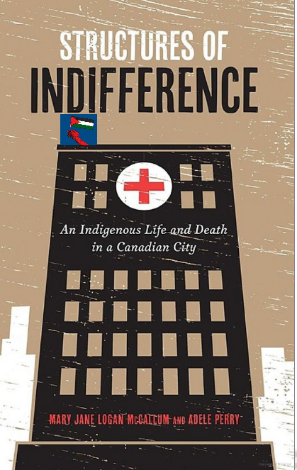 Fadi_S_Ennab's tweet photo. Hospitals are ground zero for racist colonial violence. #BrianSinclair #JoyceEchaquan I recommend this book so you can understand how Indigenous folx are condemned and punished simply for existing and seeking 'help'. I added #SpidermanPalestine to make connections to Toronto. 2/2 https://t.co/2YxqG9j7xX
