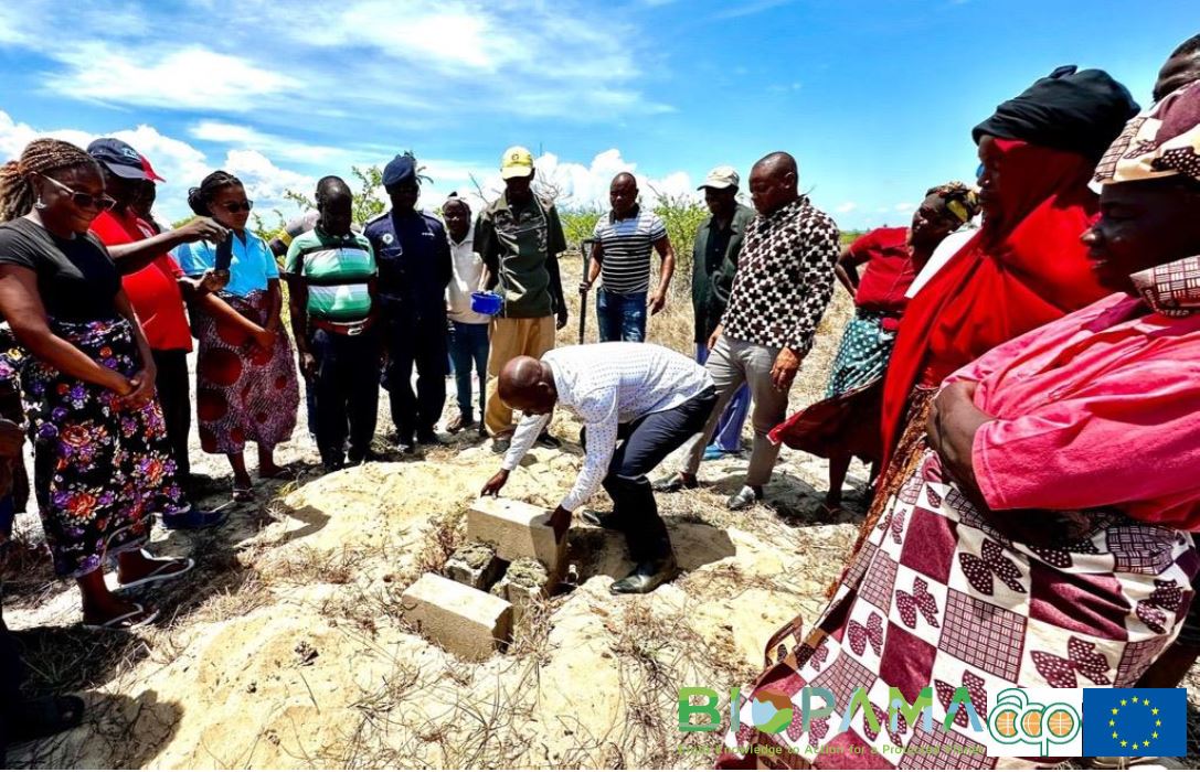 OurSeaOurLife's tweet photo. With eyes on the water: CCP of Bandar will be better equipped to monitor and protect their Locally Managed Marine Area with a new watch tower, a crucial lookout point! Here it is being constructed with the help of #BIOPAMA @IUCN_PA @europeaid @PressACP https://t.co/FH8eWYWLCM