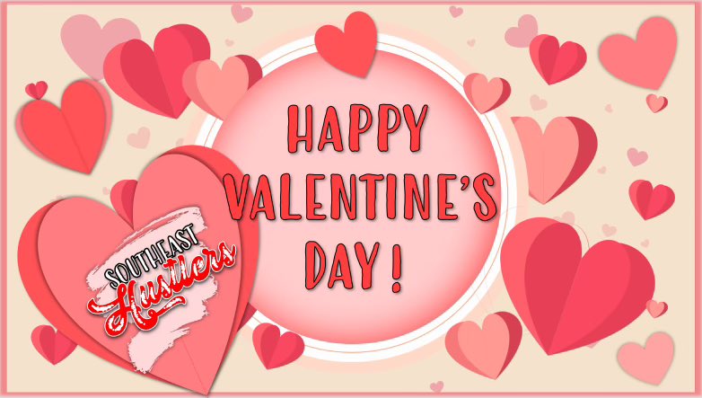 Happy Valentine’s Day from us to you and your loved ones! ♥️💕 #HappyValentines #SoutheastHustlers