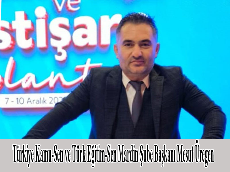 midyatgundem's tweet photo. Türkiye Kamu-Sen Mardin Şube Başkanı Üregen: "Vatandaşın geleceği seçimle ötelenmemelidir" https://t.co/wONjIiwZcR https://t.co/juasnxNRHj