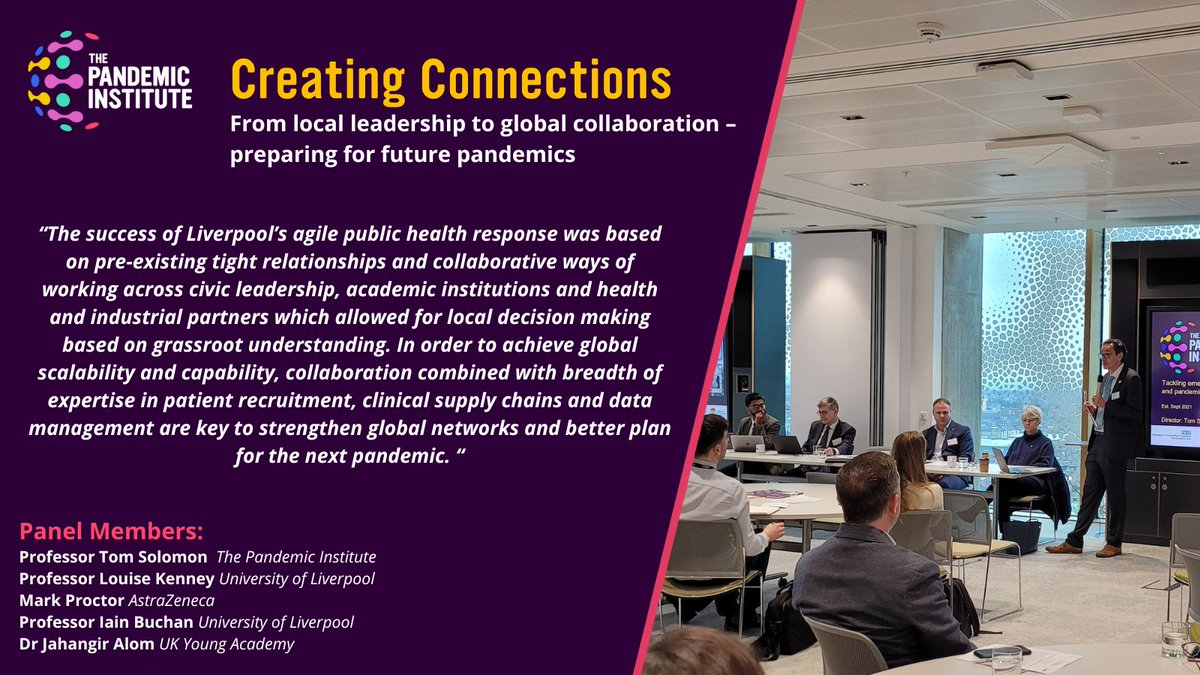 ThePandemicInst's tweet photo. We enjoyed being part of the @royalsociety Creating Connections event in Liverpool today alongside @acmedsci https://t.co/4PNDySWEnp