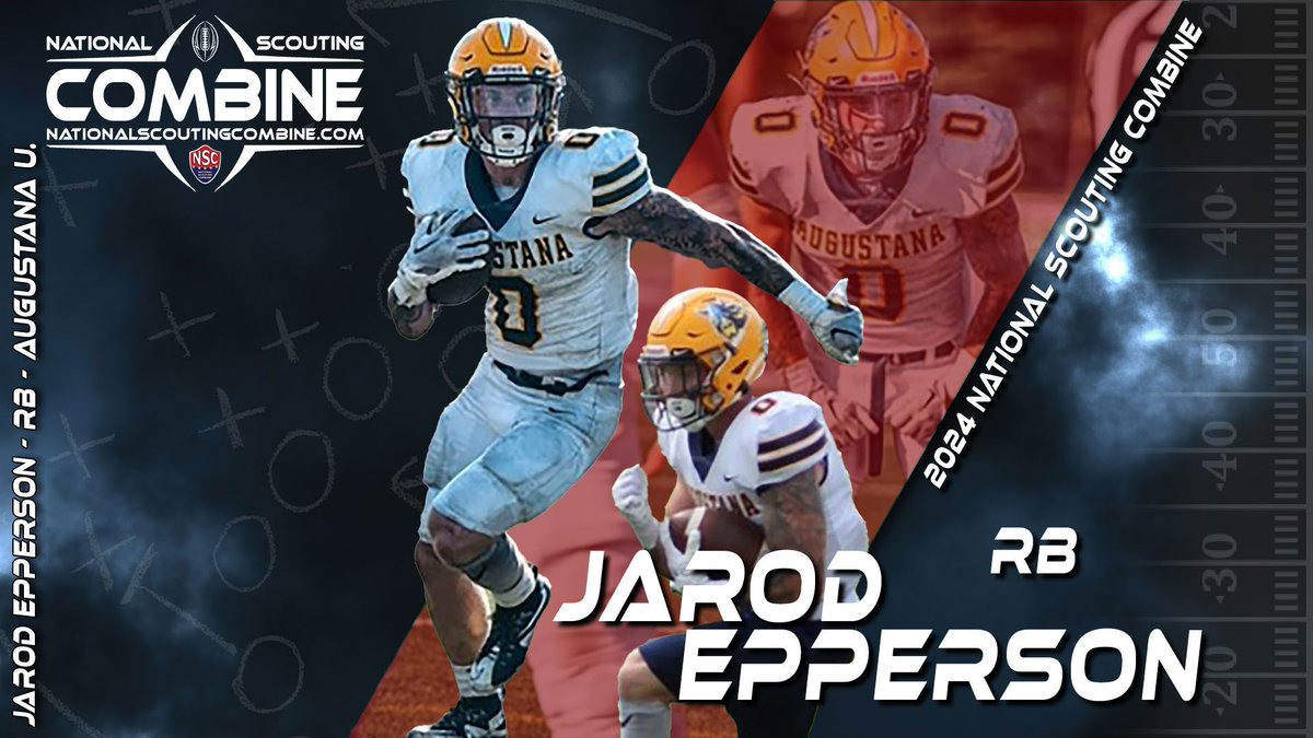 National Scouting Combine (@nscombine) on Twitter photo National Scouting Combine presents <a href="/EppersonJarod/">Jarod Epperson</a> , RB from <a href="/AugieFB/">Augustana Football</a>, "I think one of the more important things I learned from the coaching staff is to never settle and always strive for greatness..." nationalscoutingcombine.com/national-scoutโฆ National Scouting Combine presents <a href="/EppersonJarod/">Jarod Epperson</a> , RB from <a href="/AugieFB/">Augustana Football</a>, "I think one of the more important things I learned from the coaching staff is to never settle and always strive for greatness..." nationalscoutingcombine.com/national-scoutโฆ