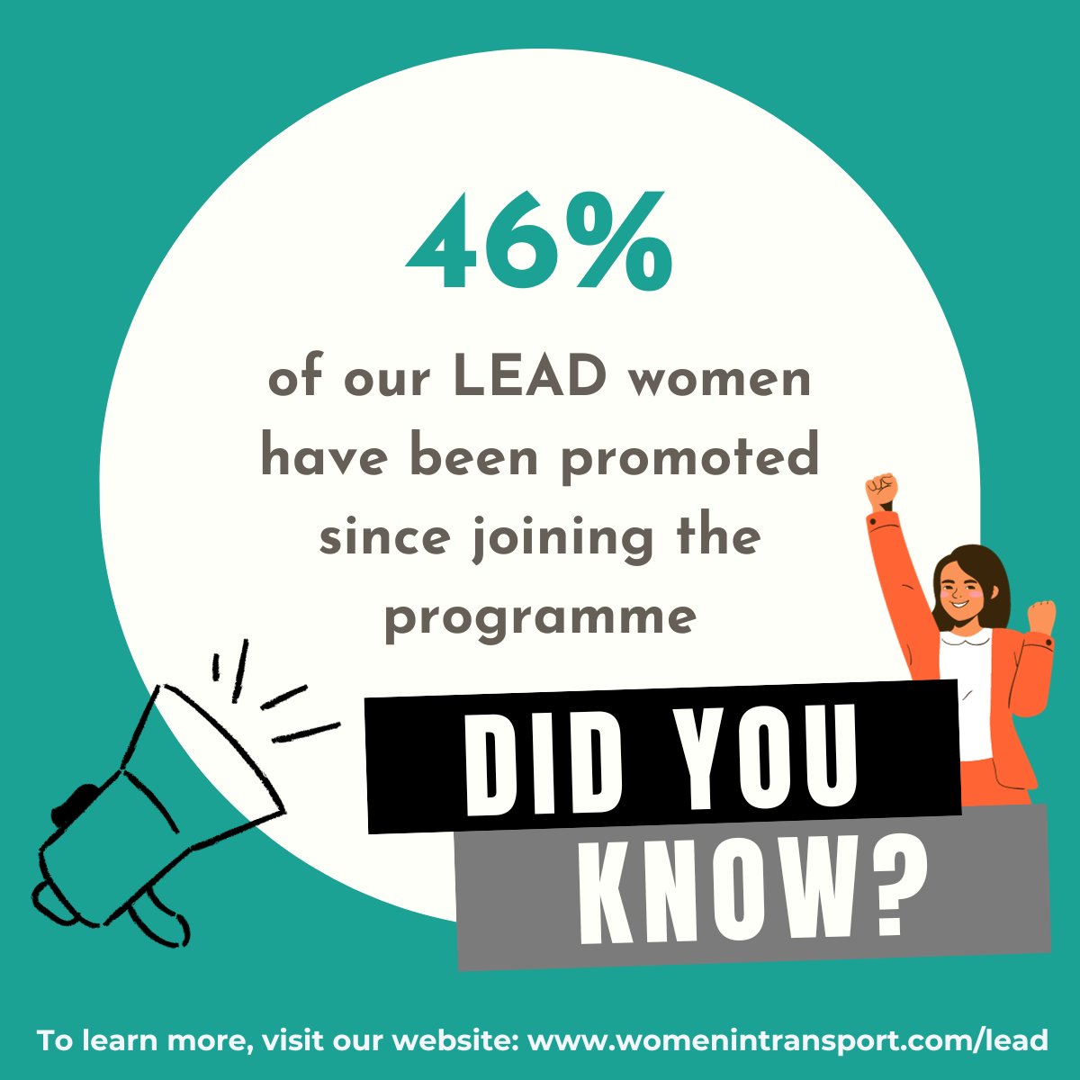 Did you know that 46% of the women who have taken our LEAD programme have been promoted since joining?👭📈 Want to be a part of that figure? Visit our website today for more information: lnkd.in/e5pD8XiD