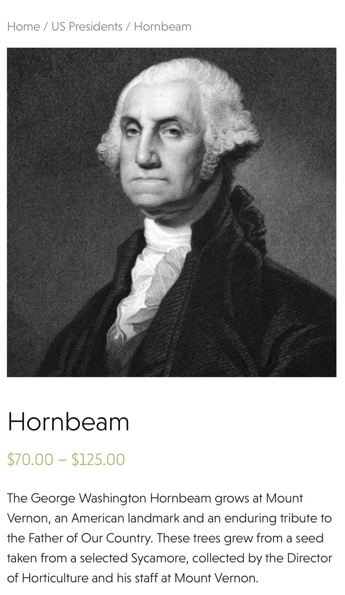 McClellandShane's tweet image. Just discovered a website where you can buy trees from the properties of historical people.

Like Washington, Mark Twain, Thoreau, and SPACE?! (And a bunch of others)

I desperately need like hundreds of acres and probably several million dollars for plants 😂