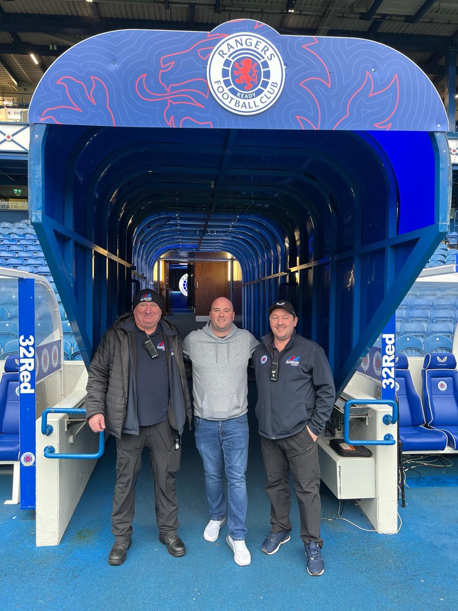 Loving the VIP treatment at Ibrox today!
Off to the game tonight with my Scottish manager Rab cannot wait. Come on Gers!