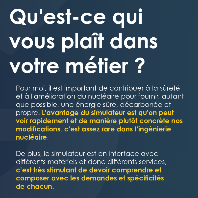 _GIFEN's tweet photo. Les #femmes jouent un rôle essentiel dans le secteur #nucléaire ! 👩🏭
Aujourd'hui, le @GIFEN met en avant Carole Seuvre, Ingénieur modélisation chez #CORYS.
En 2024, continuons à encourager la #diversité et l’#excellence dans notre #industrie !