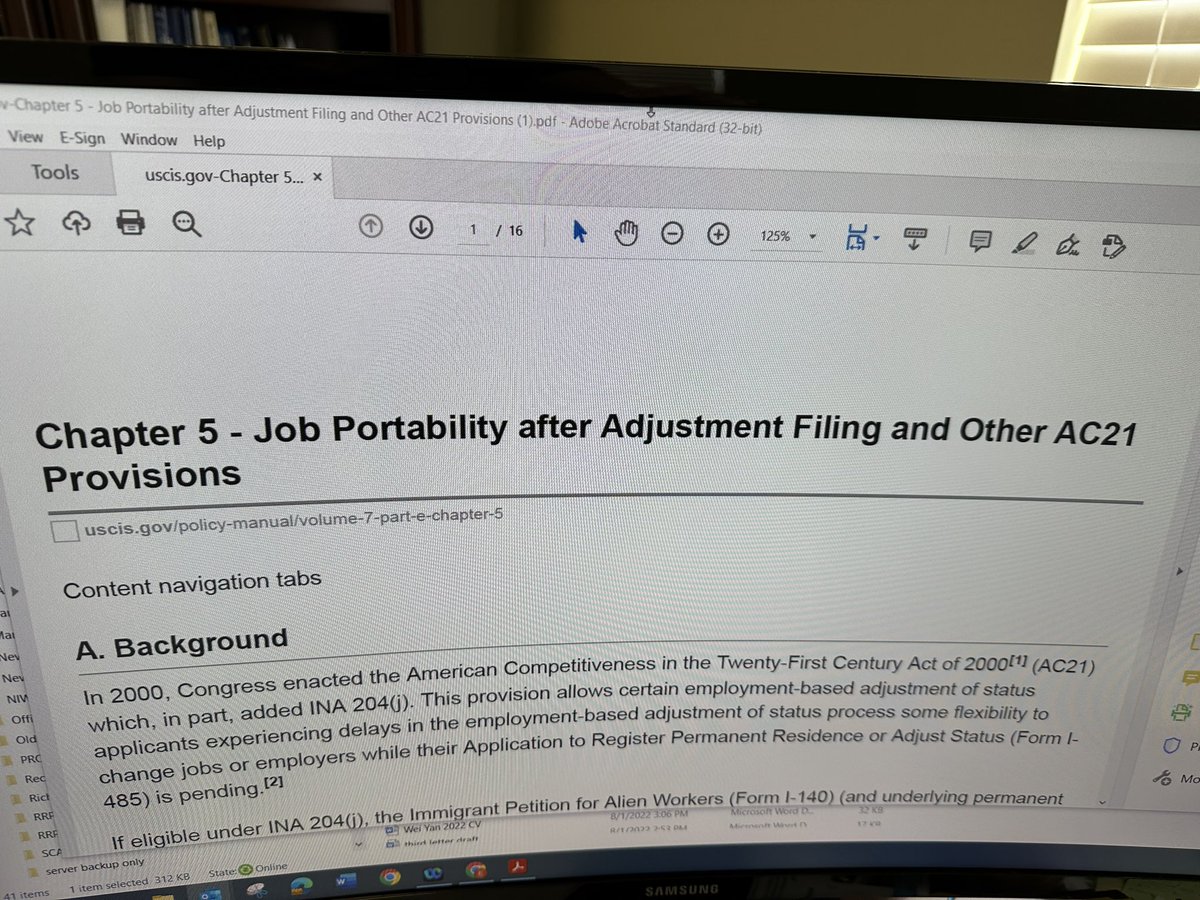 Dear <a href="/USCIS/">USCIS</a> please share Chapter 5 of your own Policy Manual with the incompetent staff at the TSC mailroom. A request to port is allowed. Ignoring such a request is not.