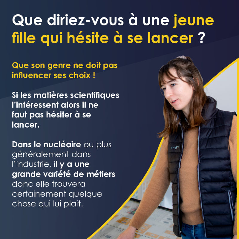 _GIFEN's tweet photo. Les #femmes jouent un rôle essentiel dans le secteur #nucléaire ! 👩🏭
Aujourd'hui, le @GIFEN met en avant Carole Seuvre, Ingénieur modélisation chez #CORYS.
En 2024, continuons à encourager la #diversité et l’#excellence dans notre #industrie !