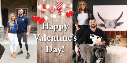 Happy Valentine's Day to our Veterans, donors, and supporters! ❤️ Thank you for supporting our mission. We could not do this work without all of you! #HappyValentinesDay