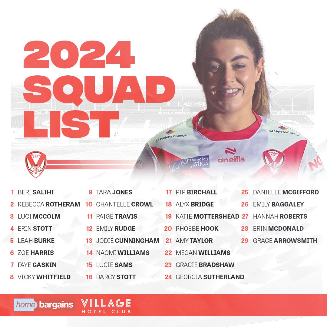 saints1890women's tweet photo. 🚨 We are delighted to confirm our 2024 Squad Numbers, ahead of the new season which gets underway next month!

More Information 👇