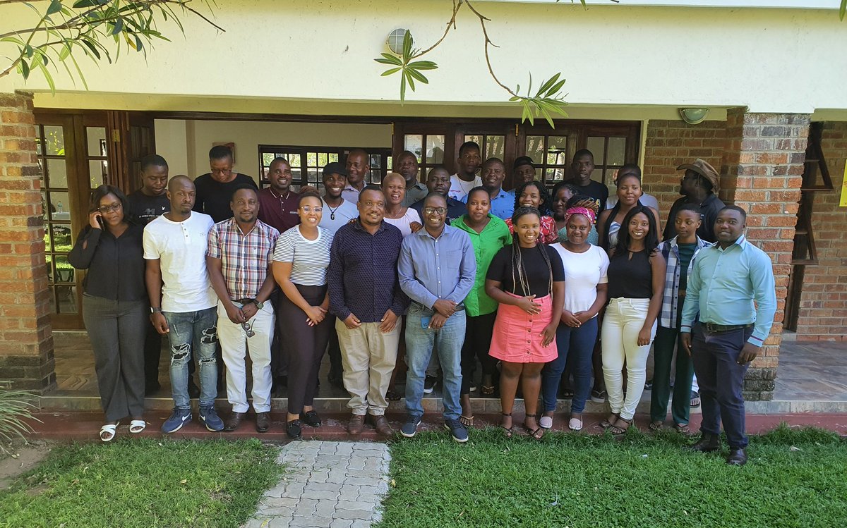 OxCIEJ's tweet photo. And it's a wrap for our 20 journalists from different parts of Zimbabwe that attended the 3-day training on 'The nexus of environmental and data journalism" hosted by @nustzim with the support of @fojo_int 👏Welcome to the @OxCIEJ Community of Practice! https://t.co/2sO2hl0kxm