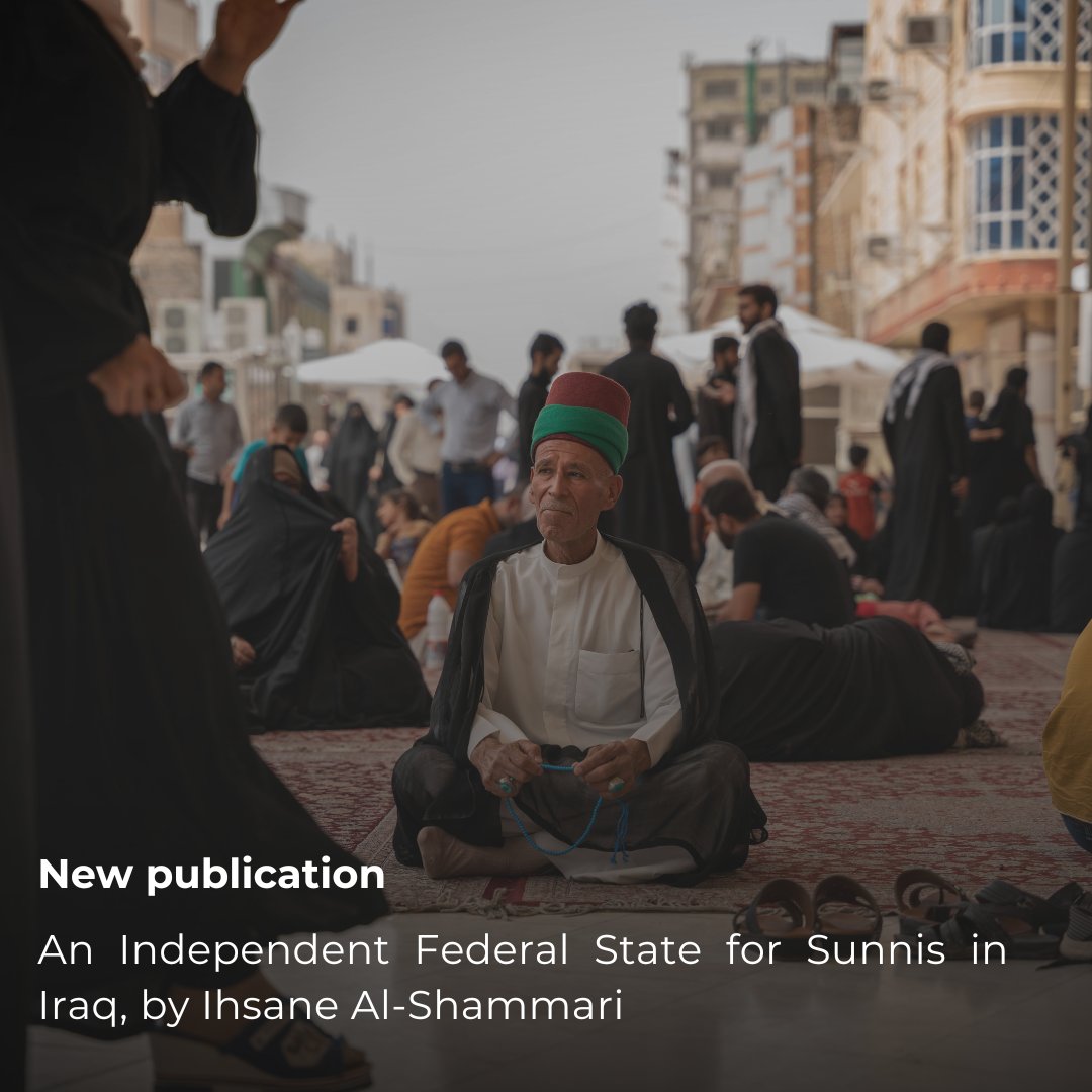 New publication
In his analysis for the CFRI, Ihsan al-Shammari examines the status of Sunnis within the Iraqi political sphere since 2003 and assesses the feasibility of creating an independent Sunni federal state. 👇👇👇
cfri-irak.com/en/article/an-…

#Iraq  #middleeast #sunnis