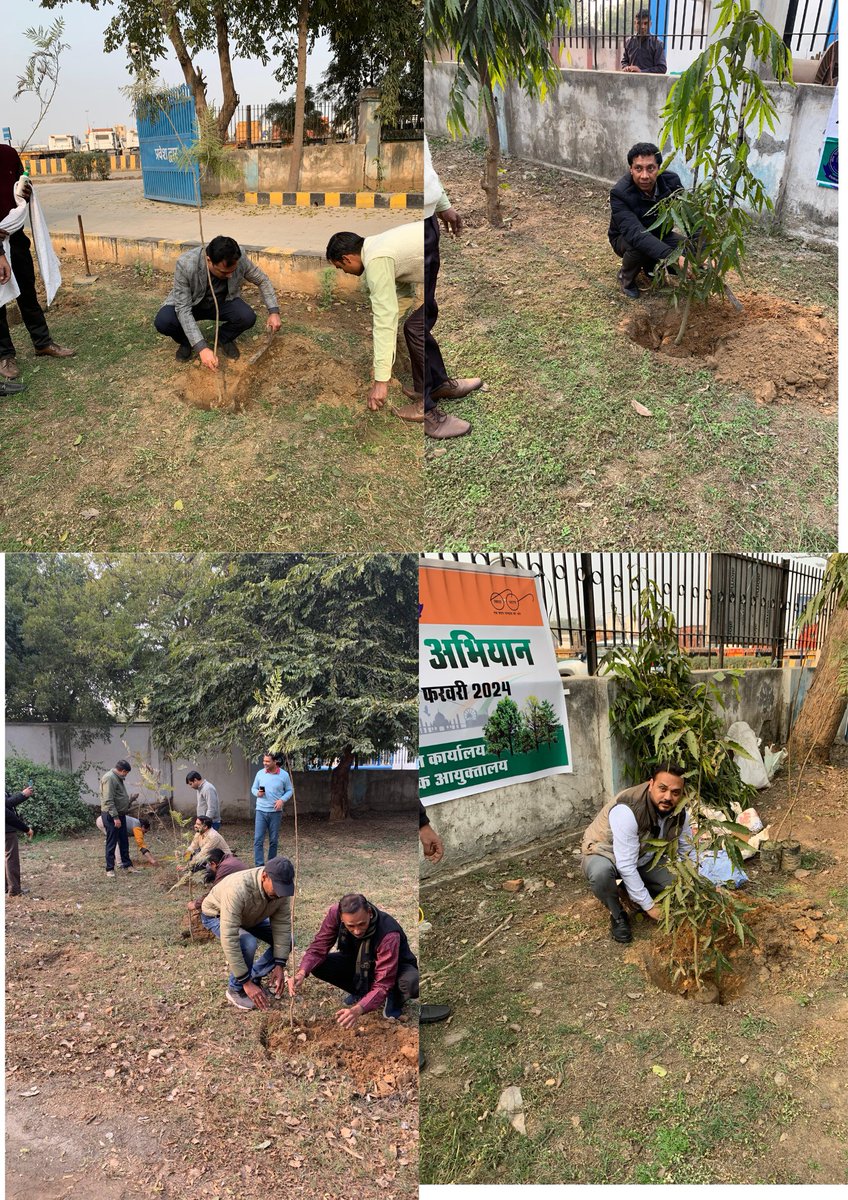 A plantation drive under Green &amp; Clean Belt initiative of “Swachhata Action Plan” organized in the Noida Customs, ICD Dadri Complex, led by the  Pr. Commissioner, Shri Akhil Kumar Khatri. All officers/employees participated enthusiastically. <a href="/cgstcusmeerut/">CGST & Customs Meerut Zone</a> <a href="/dghrd_cbic/">DGHRD CBIC</a> <a href="/cbic_india/">CBIC</a>