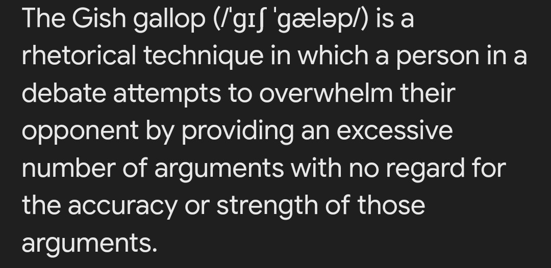 This particular strategy is the 'Gish gallop'. Be wary of it when engaging with science deniers.