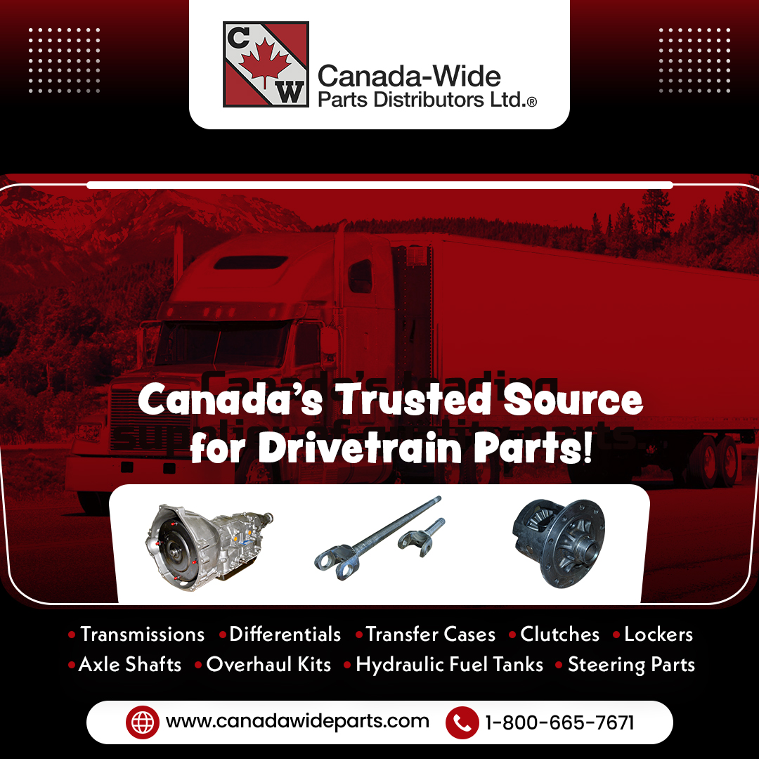 CanadaWideParts's tweet image. When it comes to getting high-quality drivetrain parts for an affordable price, there is nowhere better to go than Canada-Wide Parts. We have a wide range of products for any problem you might face.
Call us or visit our website today!  #Transmissions #Differentials #TransferCase