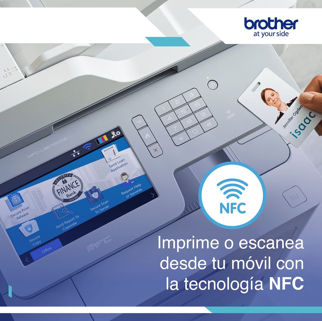 Now, with our latest Brother printers, you can conveniently scan or print directly from your smartphone using NFC (Near Field Communication) technology. 📱🖨️

For more information reach out to our dedicated sales representative, Adrian Romero, at adrian_romero@solutionboxusa.com