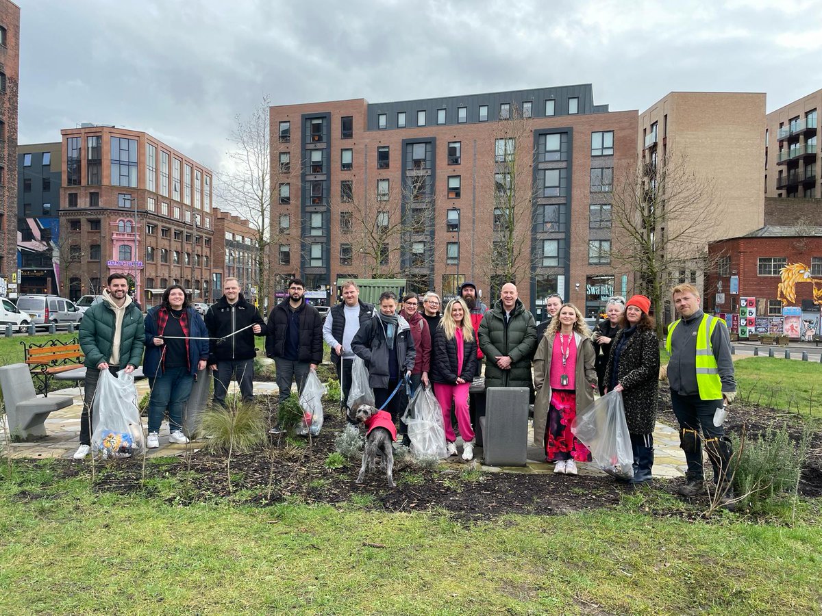 HUGE thank you to everybody who came along and showed the #BalticTriangle a little bit of love this afternoon 💖 We run regular litter picks and gardening sessions, so keep your eyes on our social channels for news of the next one 👀
