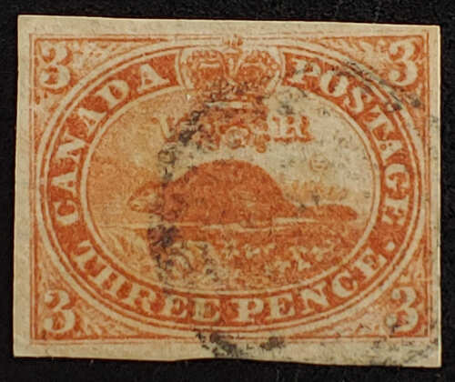 AllNations1949's tweet photo. Canada #4iv VF Used 1852/1857 3d Thin Oily Paper $350 Lot 17 in our auction Saturday 17th February 2024 #3dBeaver #3dThinPaperBeaver #CanadaStamps
https://t.co/XS8ymKhupS https://t.co/PZlOchqIct