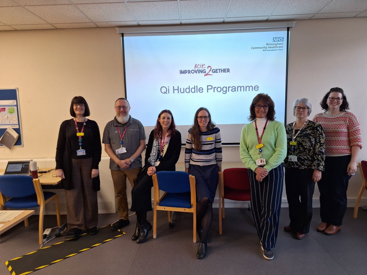 Great QI Huddle Coach training day at WMRC, 7 more QI coaches join the team, excited to see at your improvement ideas. @bhamcommunity @violah31 @Debrob701 #improving2gether #QualityImprovement #QIHuddle