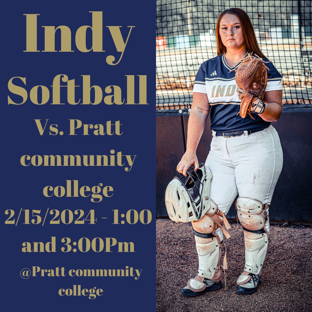 Double header tomorrow at Pratt Community College! Let’s get back on track and get the sweeeeep 🧹🧹